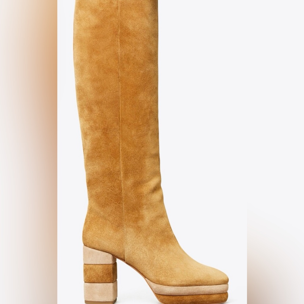 Brand New Tory Burch Platform Knee Boot